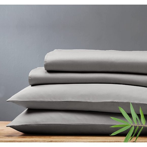California Design Den Rayon from 100% Bamboo Sheets King, 4 Piece Set, L… - Picture 1 of 11